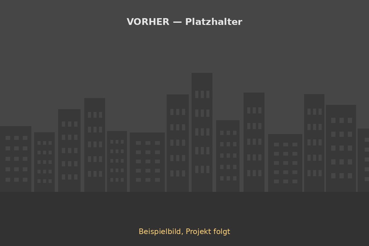 Beispielobjekt vor der Modernisierung, Platzhalterbild